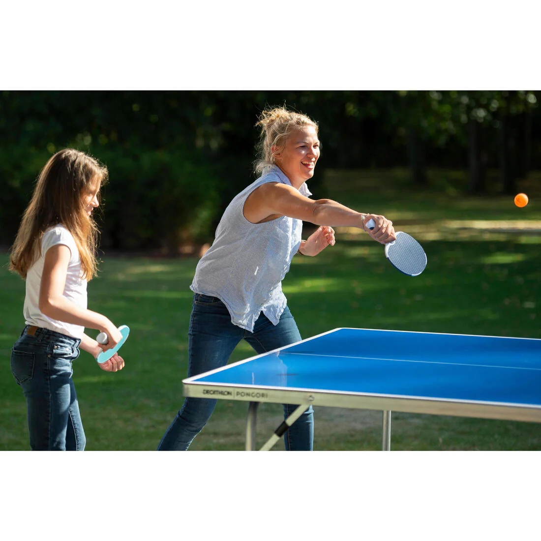 Outdoor Table Tennis Table PPT 130 - Blue - Image 12