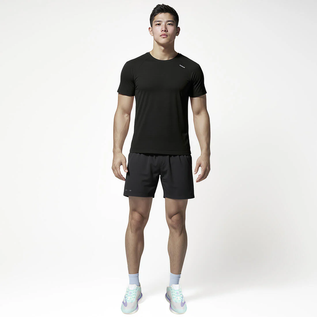 PACK OF 2 PAIRS OF RUN500 FINE CREW RUNNING SOCKS - Image 18