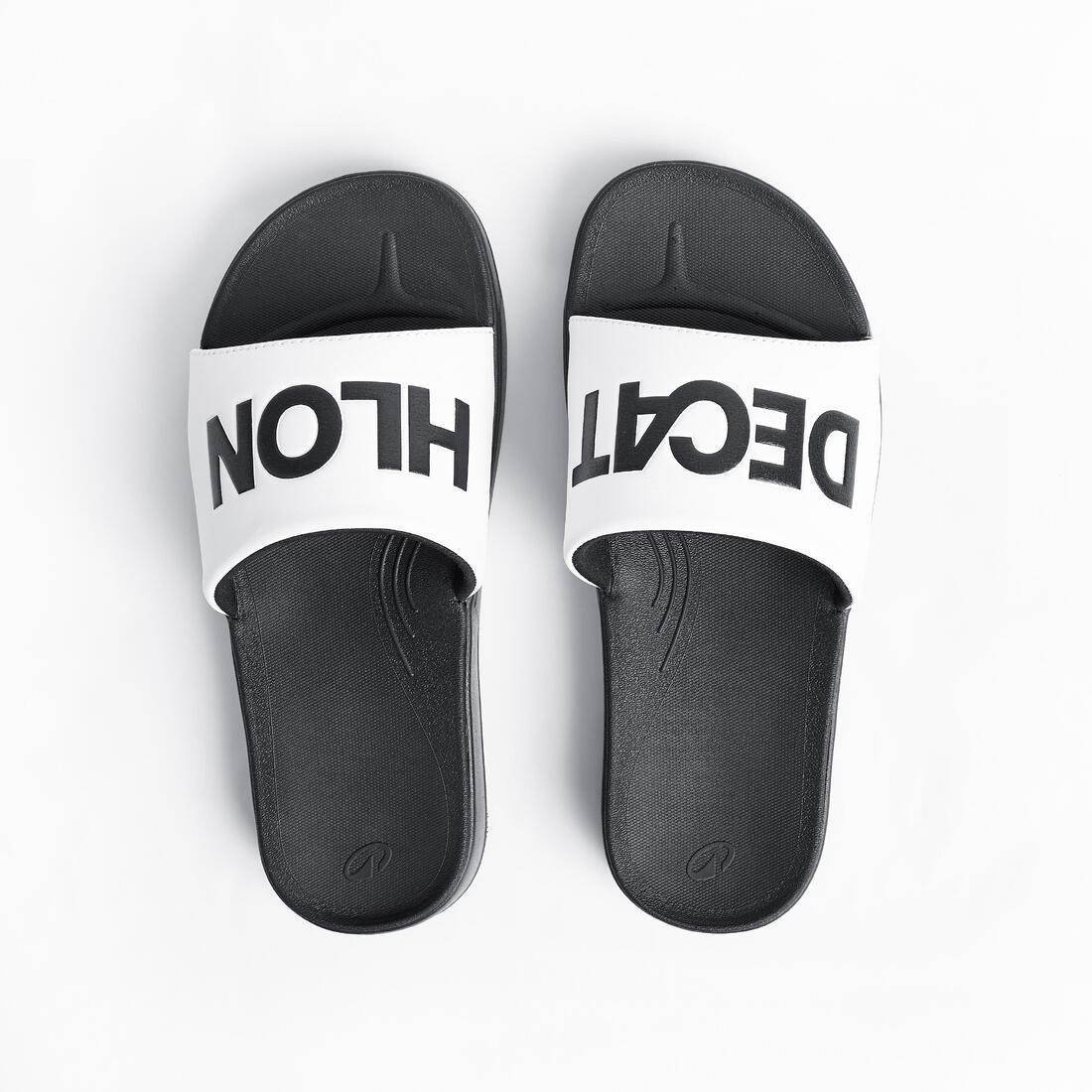 Pool slide sandals 900 collector black white