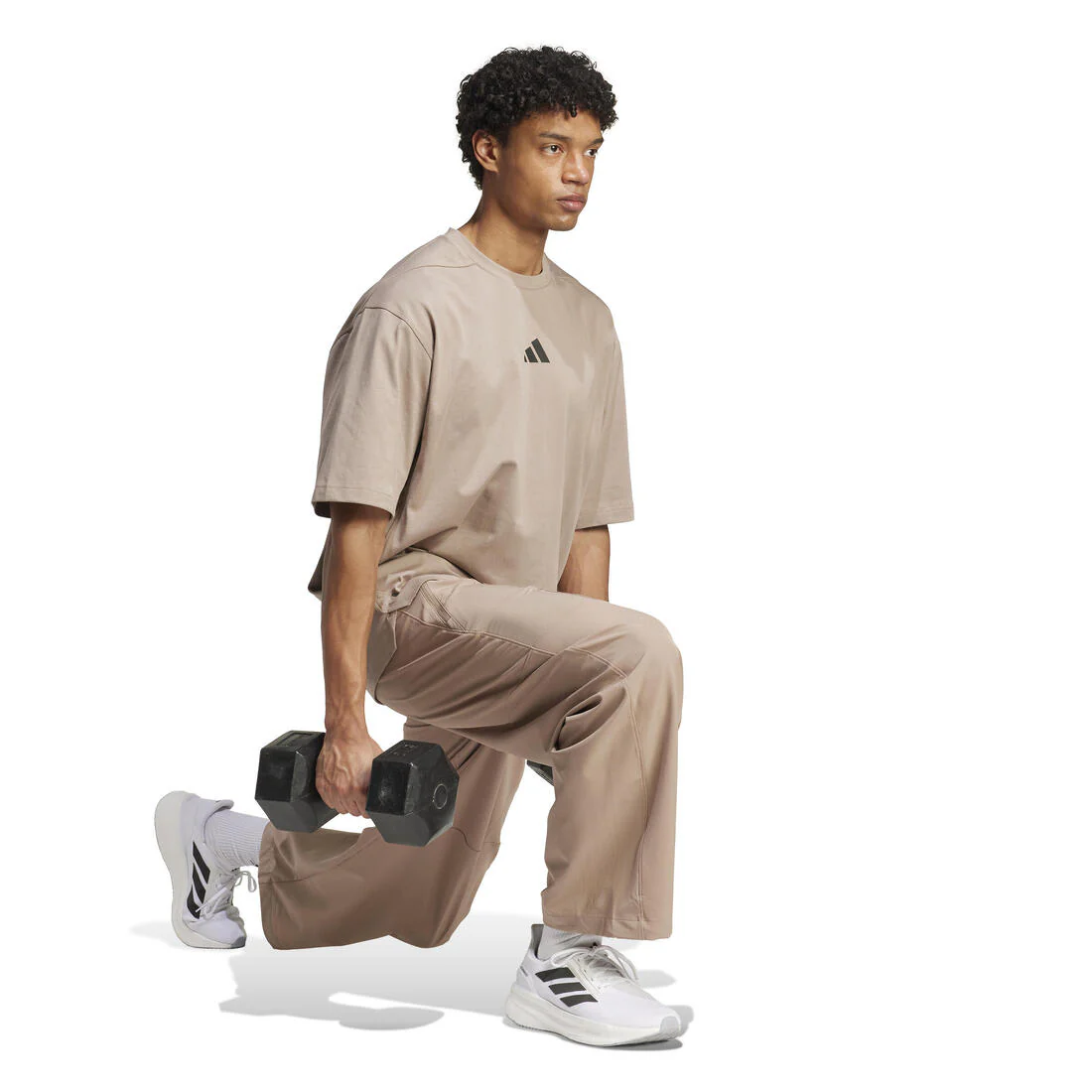Power Oversize T-Shirt, Brown - Image 3