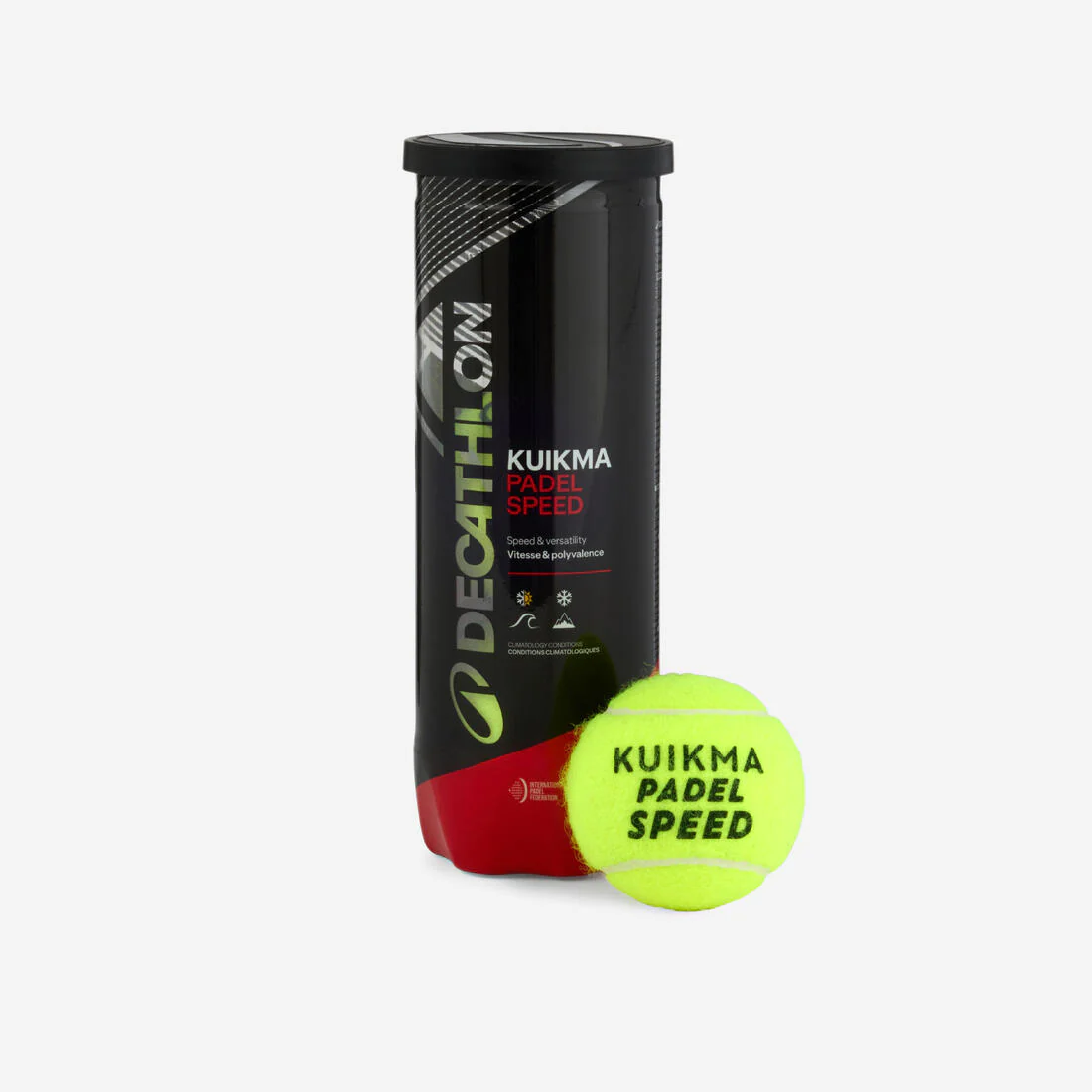 Pressurised Padel Balls PB Speed Tri-Pack - Image 2