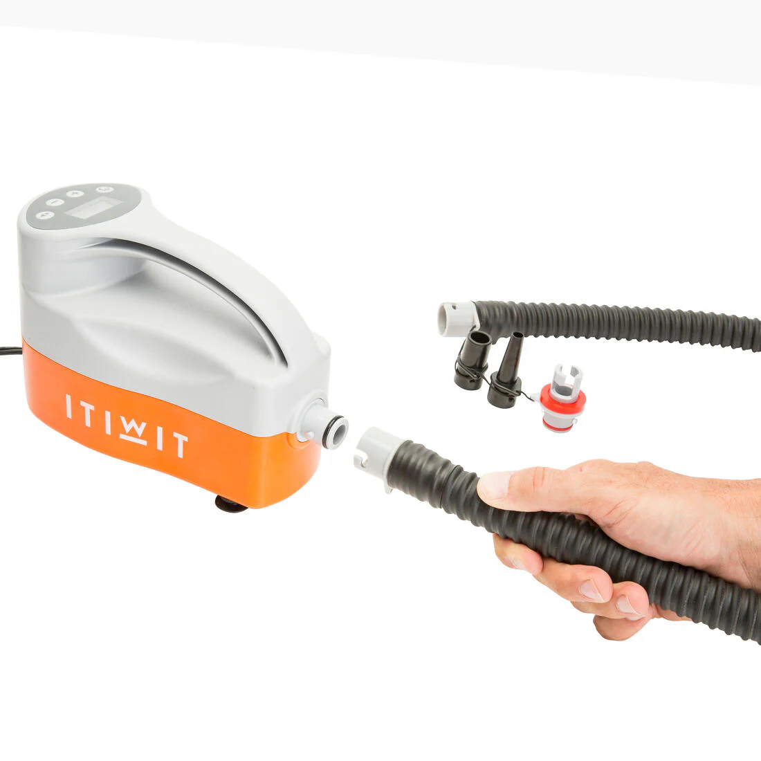 Hose, spare part for the Itiwit grey/orange 15Â psi electric pump - Image 2
