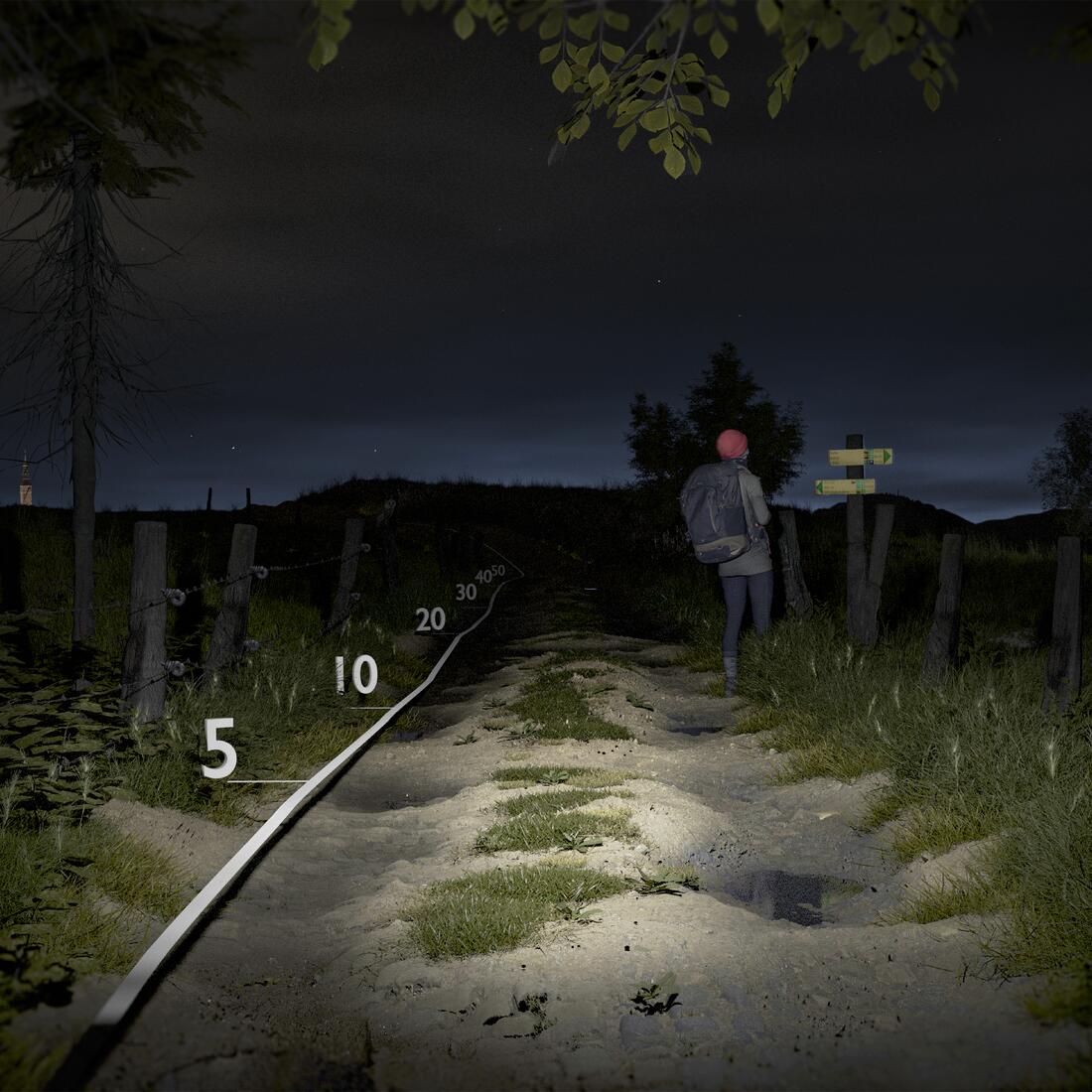 Rechargeable headlamp - 300 lumens - HL500 USB V3 - Image 28