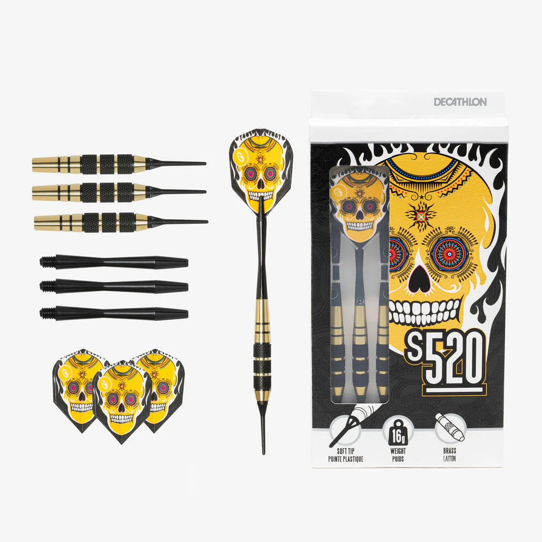 S520 Soft Tip Darts Tri-Pack - Image 12