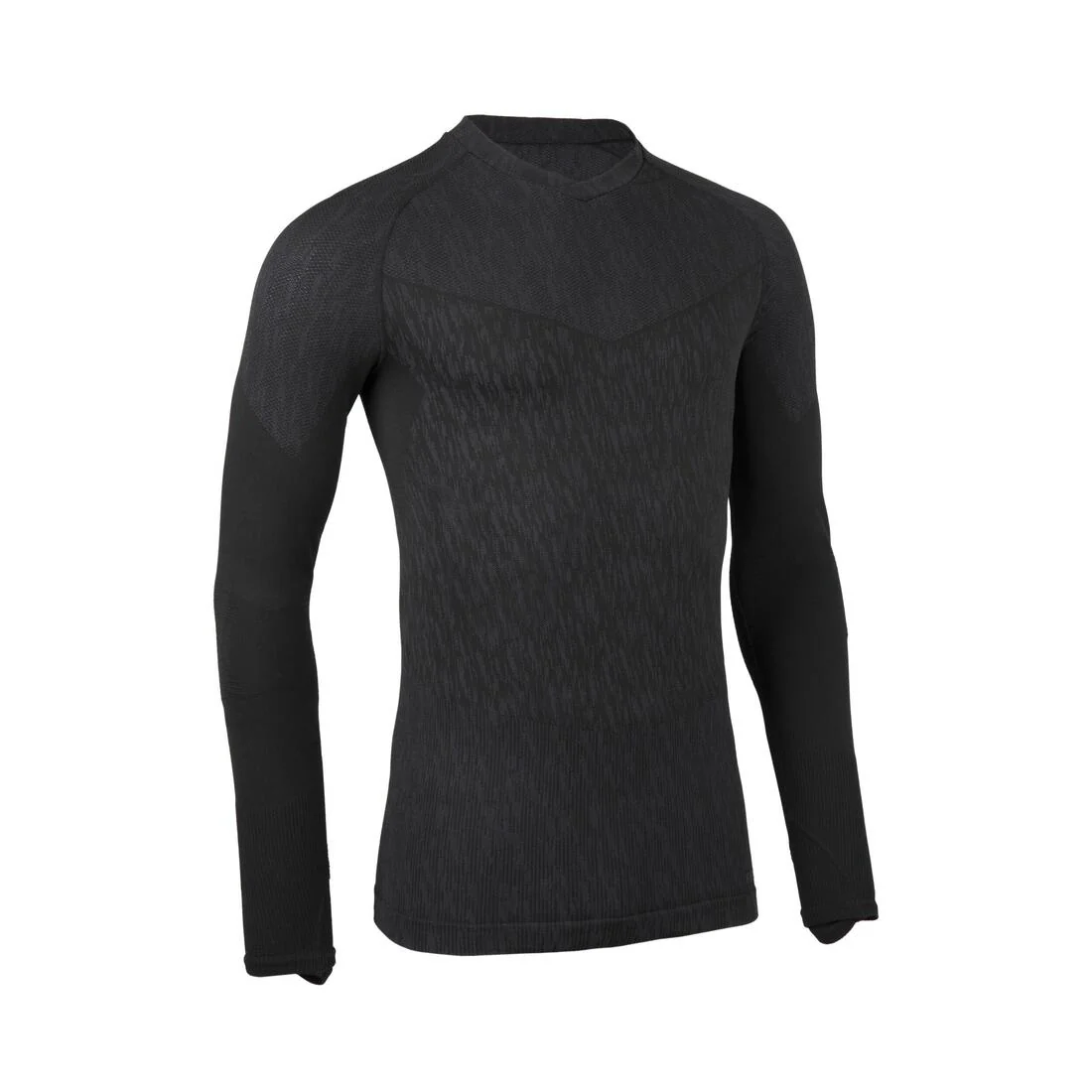 Seamless Long-Sleeved Thermal Football Base Layer Shirt Keepdry