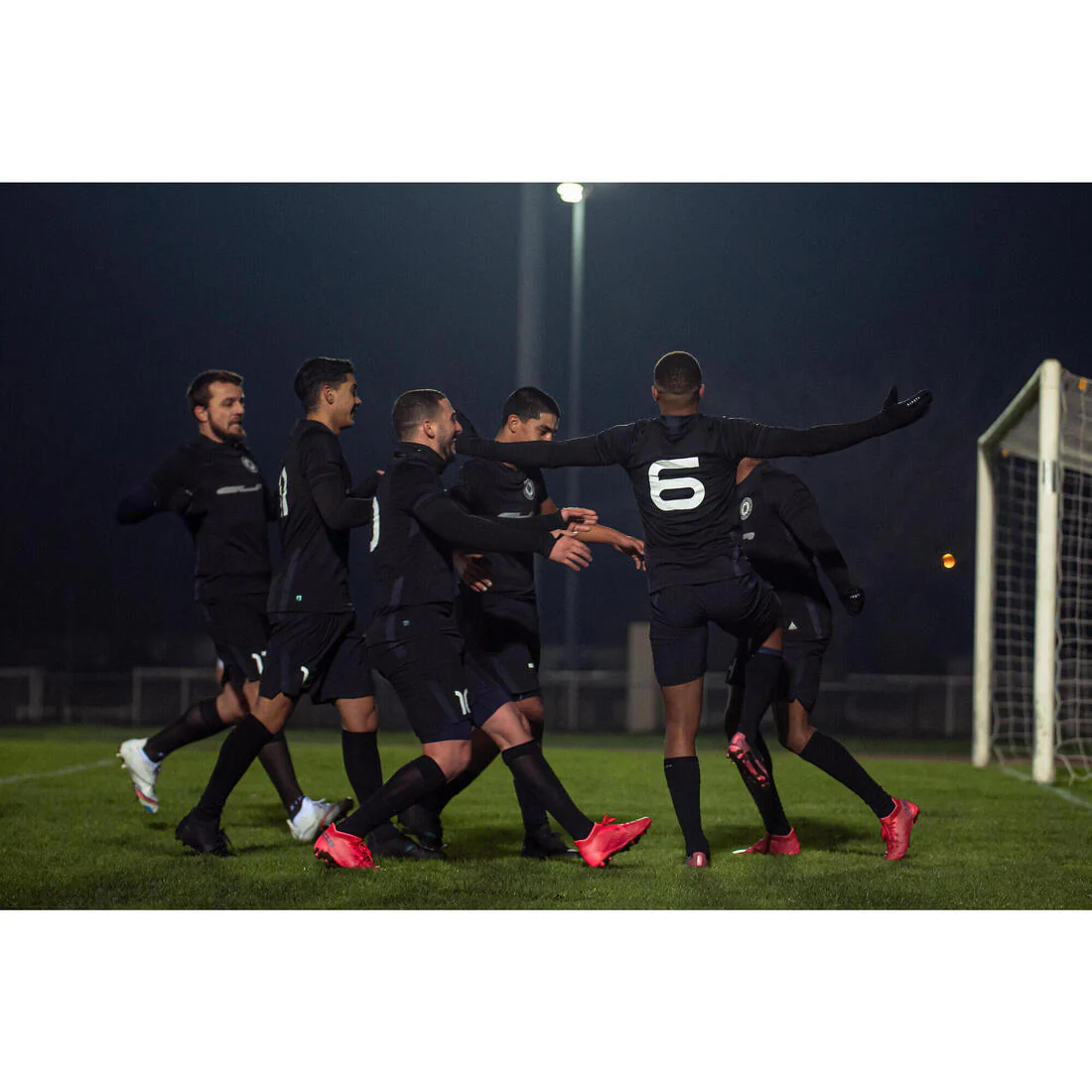 Seamless Long-Sleeved Thermal Football Base Layer Shirt Keepdry - Image 20
