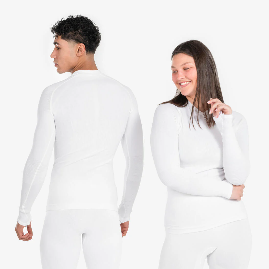 Seamless Long-Sleeved Thermal Football Base Layer Shirt Keepdry - Image 4