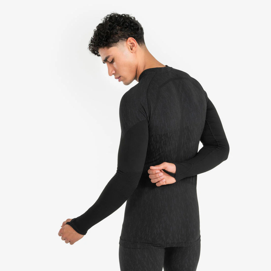 Seamless Long-Sleeved Thermal Football Base Layer Shirt Keepdry - Image 5