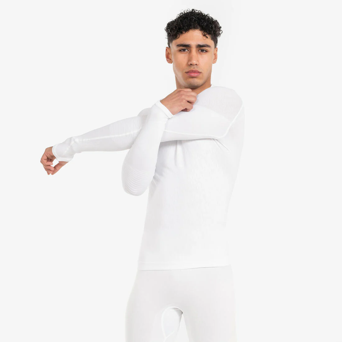 Seamless Long-Sleeved Thermal Football Base Layer Shirt Keepdry - Image 6