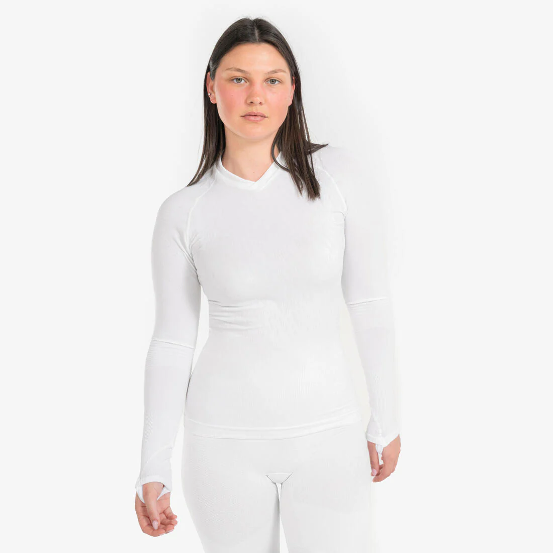 Seamless Long-Sleeved Thermal Football Base Layer Shirt Keepdry - Image 9