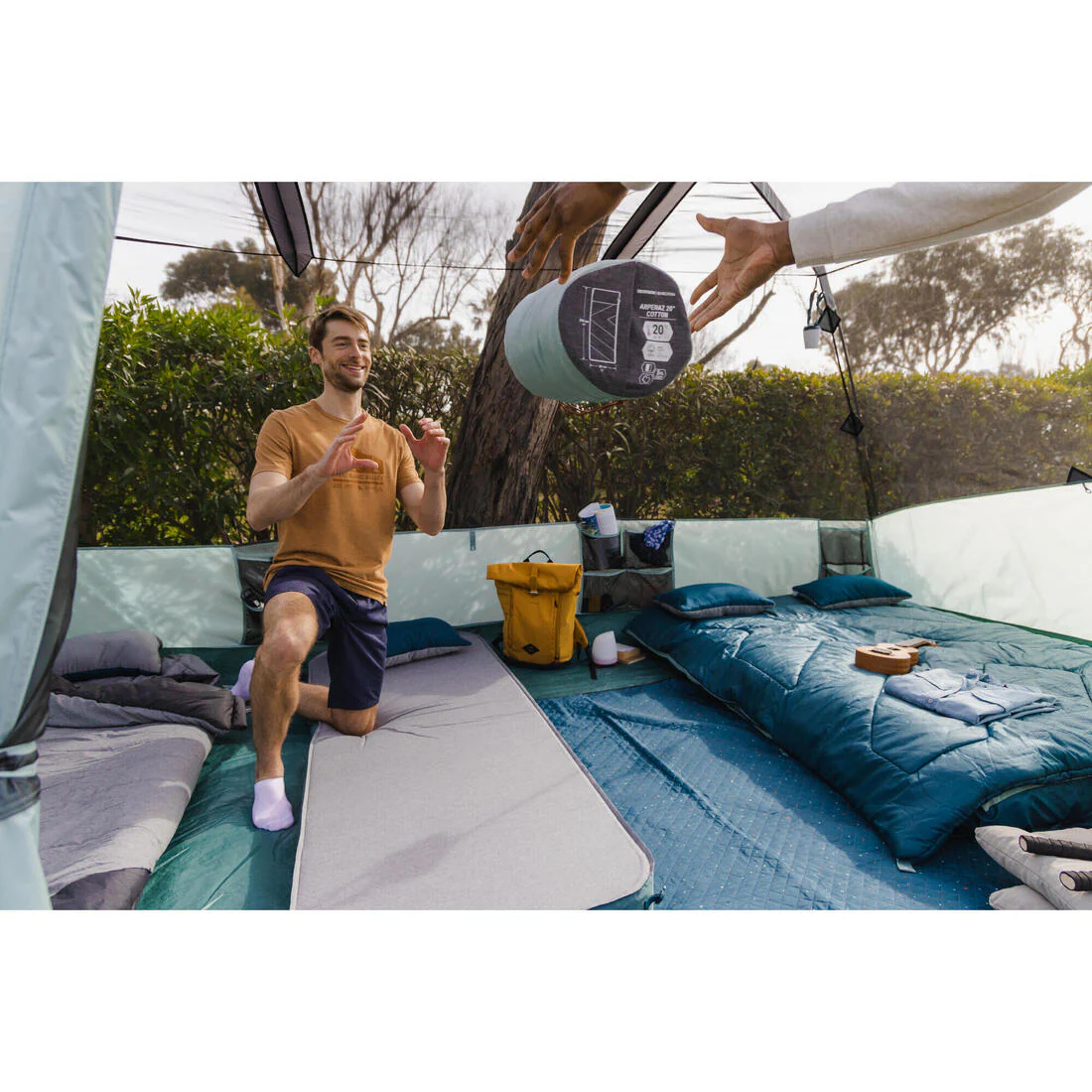 Self-inflating, 1-person camping mattress - Ultim Comfort, 200 x 70 cm - Image 19