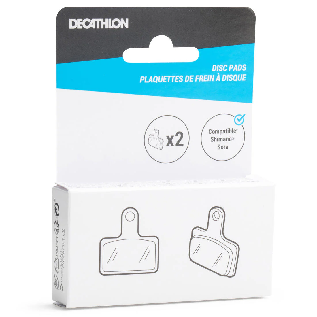Shimano Compatible Road Bike Disc Brake Pads - Image 4