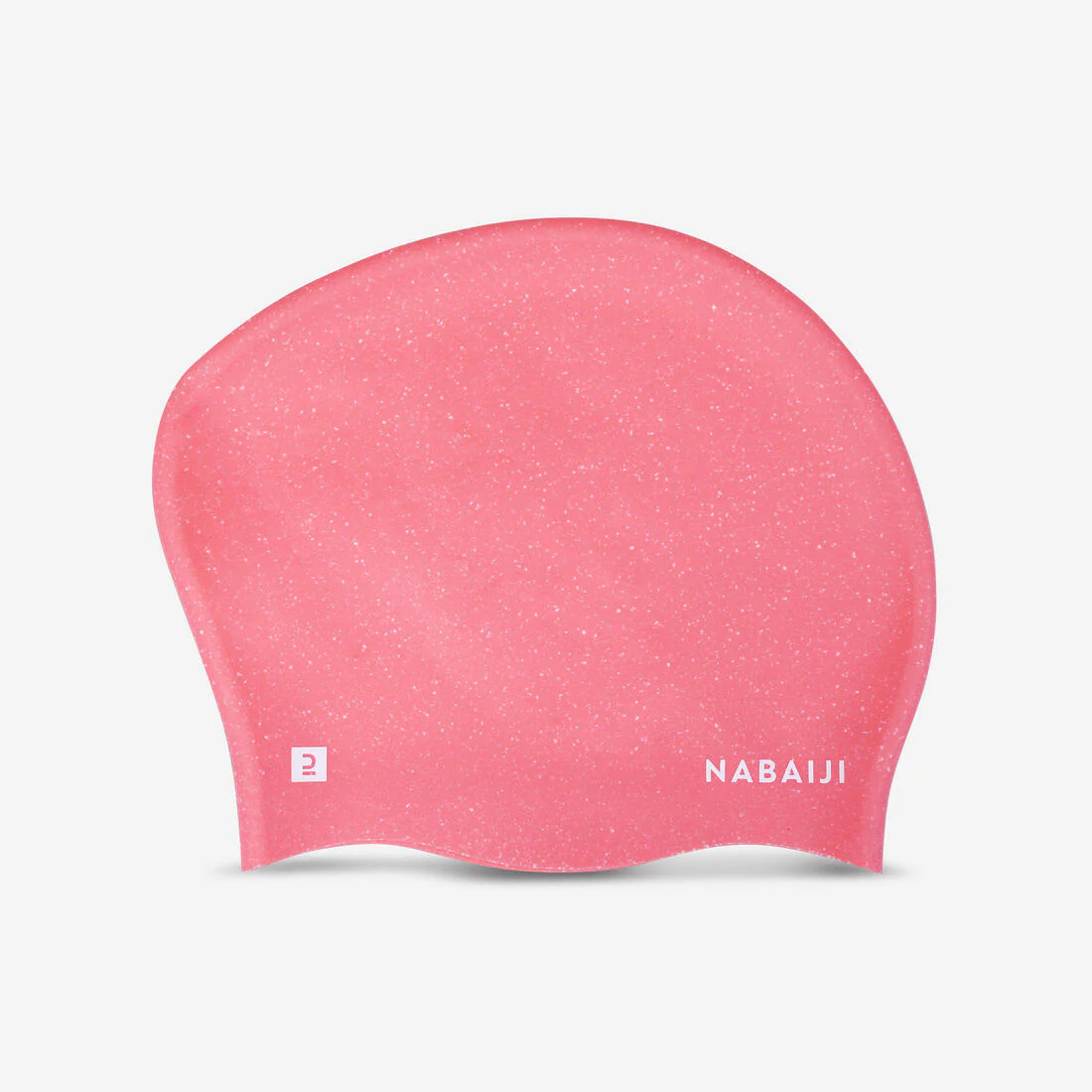 Silicone swimming cap - one size - long hair - Image 2