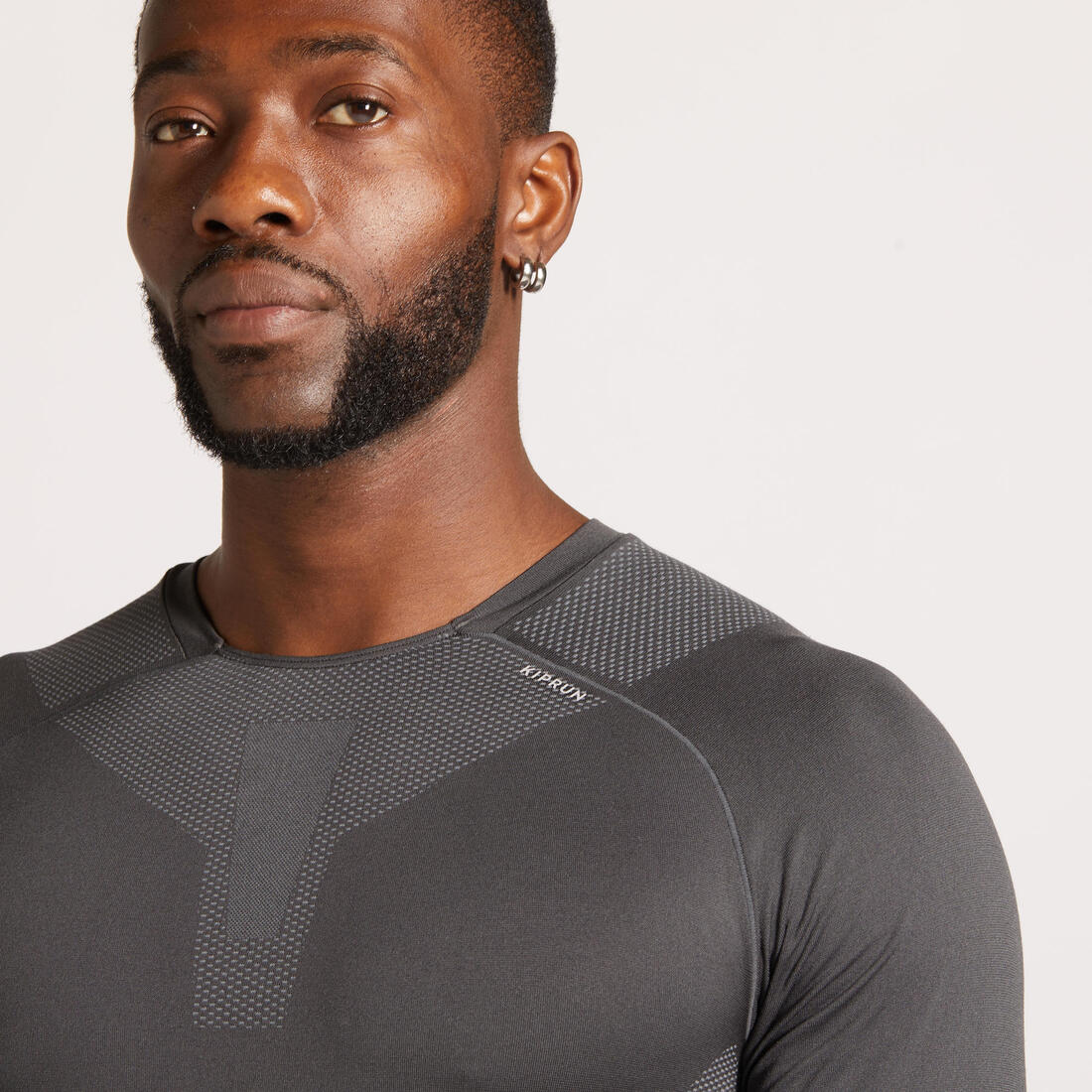 SKINCARE MEN'S RUNNING WINTER BREATHABLE LS TEE-SHIRT - Image 3