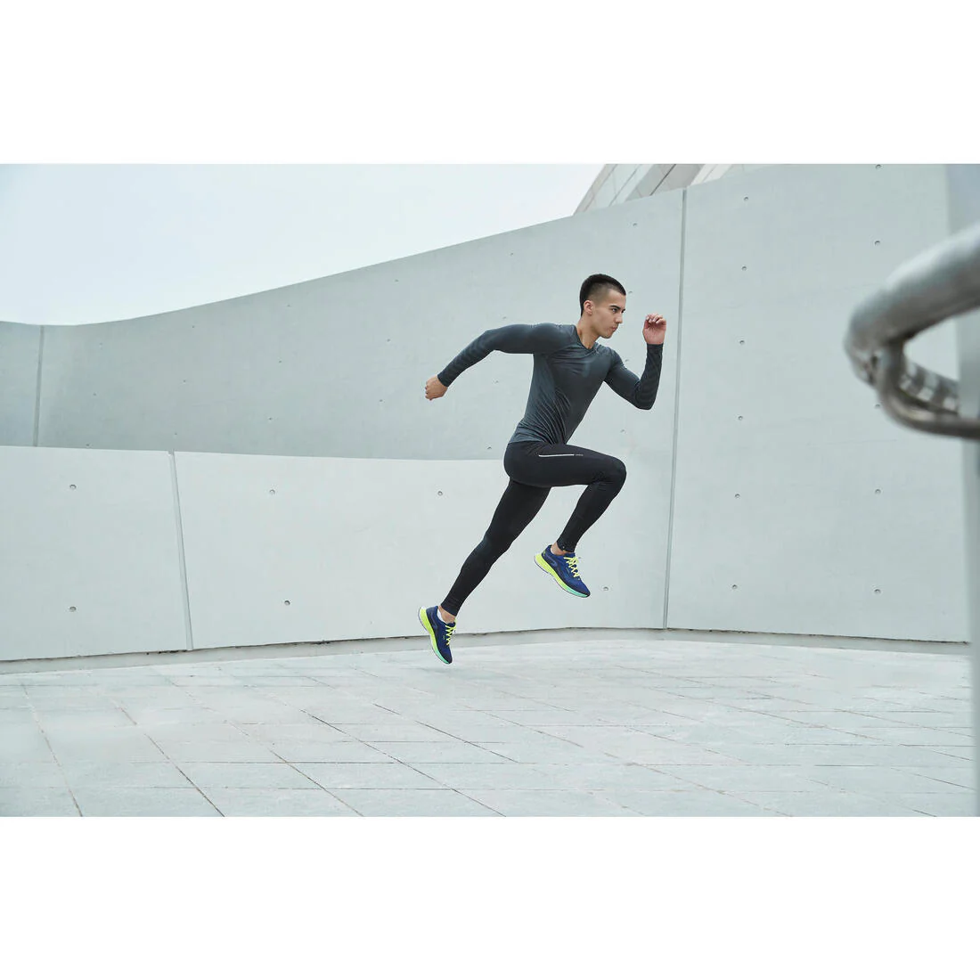 SKINCARE MEN'S RUNNING WINTER BREATHABLE LS TEE-SHIRT - Image 7
