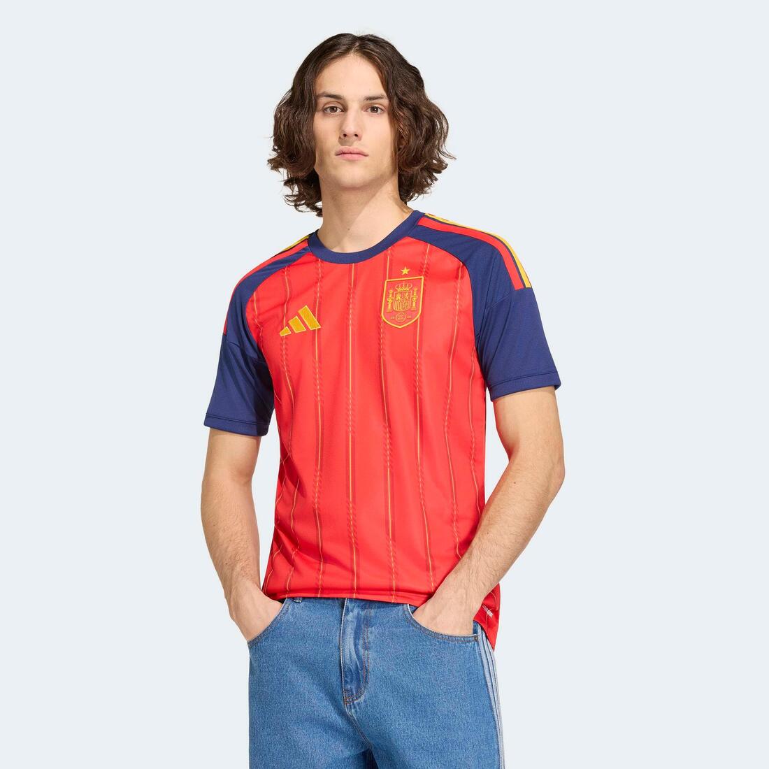 Spain 26 Home Jersey, Red - Image 3