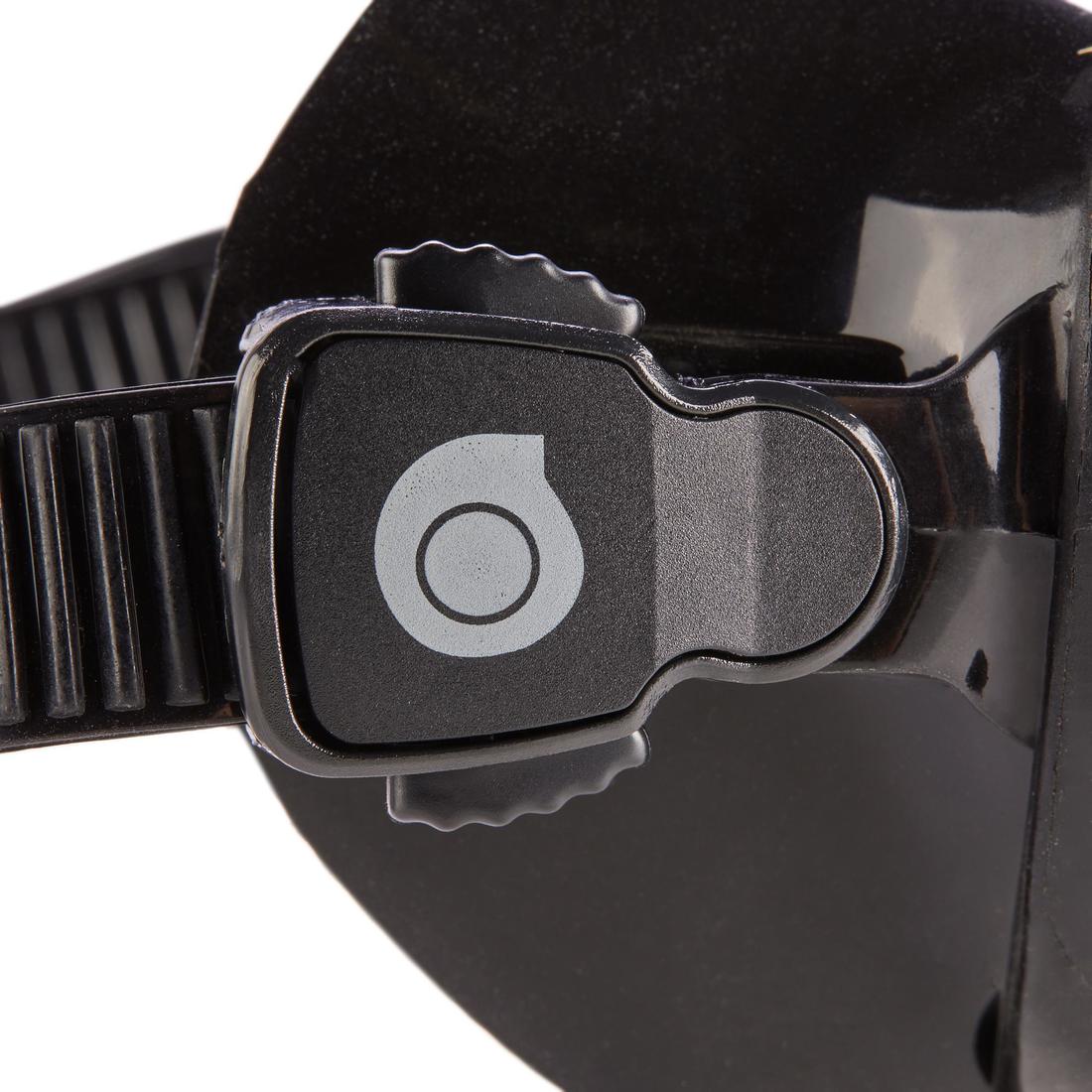 Spearfishing and freediving mask Micro Volume,- 900 Dual Black - Image 7