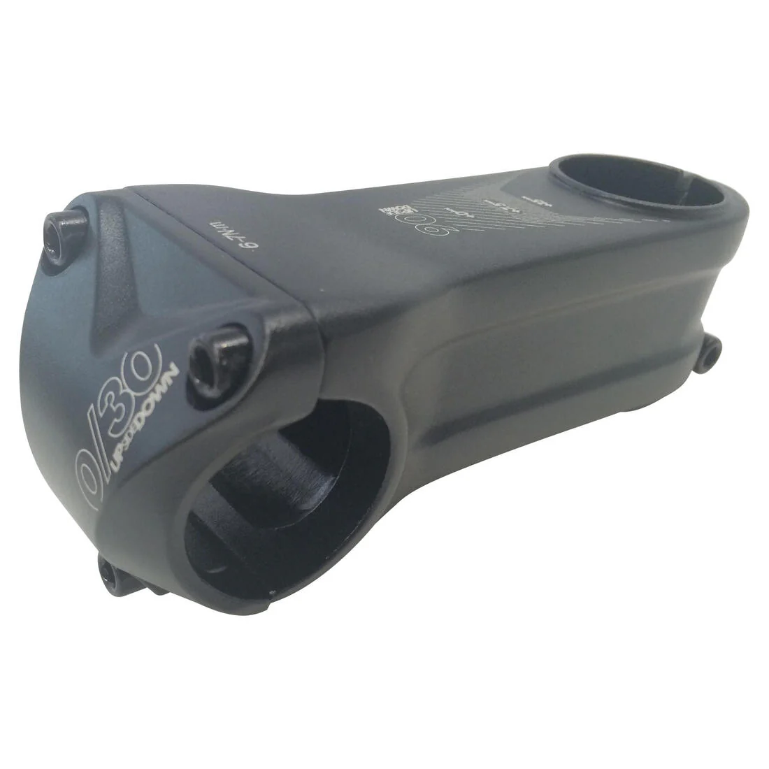Stem 1"1/8 70/80/90 mm 0/30° 31.8 Mountain Bike - Black - Image 3