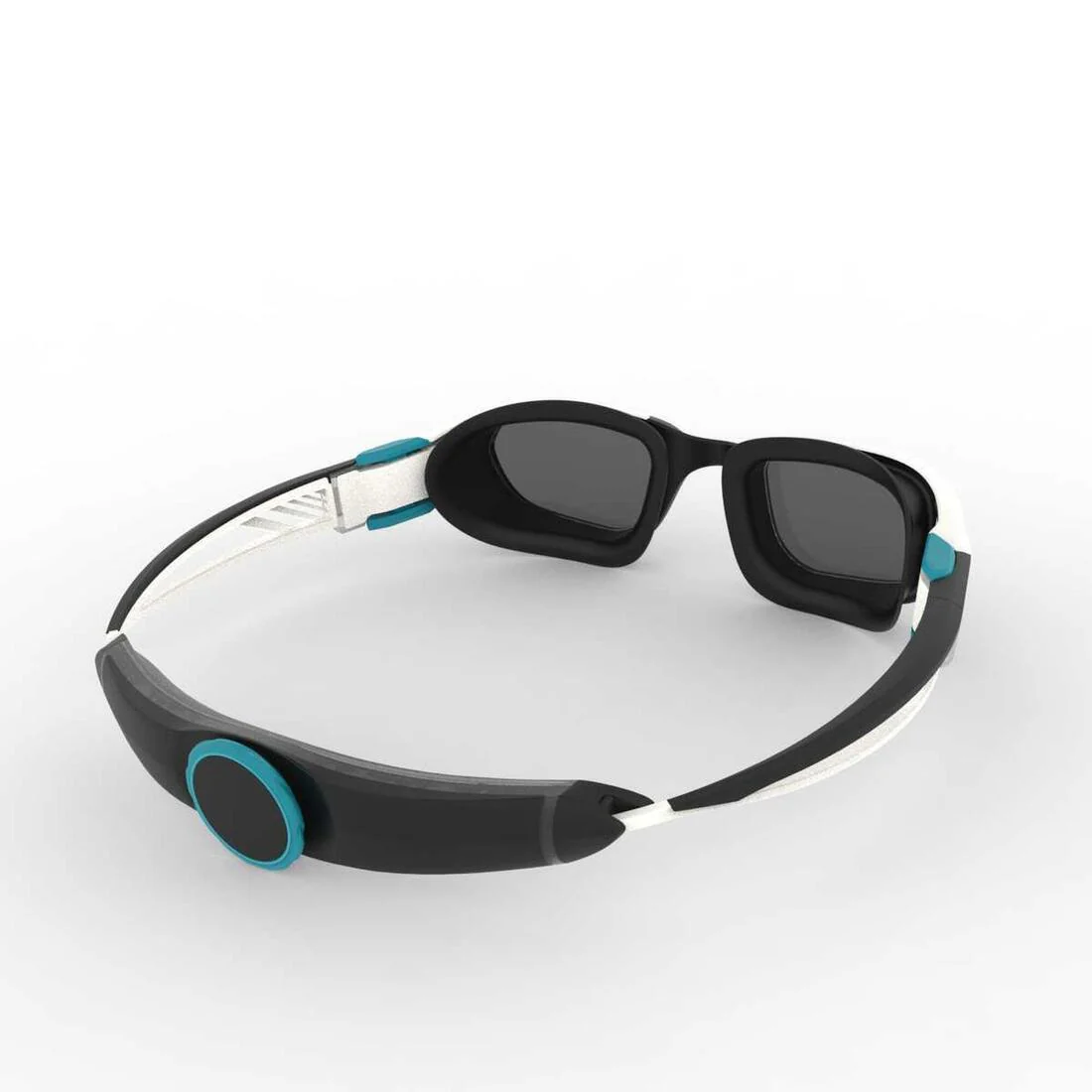Swimming goggles - TURN Size S - Smoked Lenses - White/Black/Turquoise - Image 14