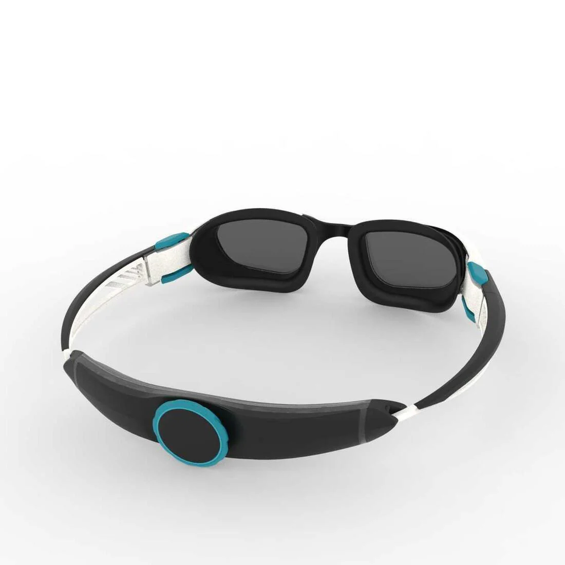 Swimming goggles - TURN Size S - Smoked Lenses - White/Black/Turquoise - Image 15