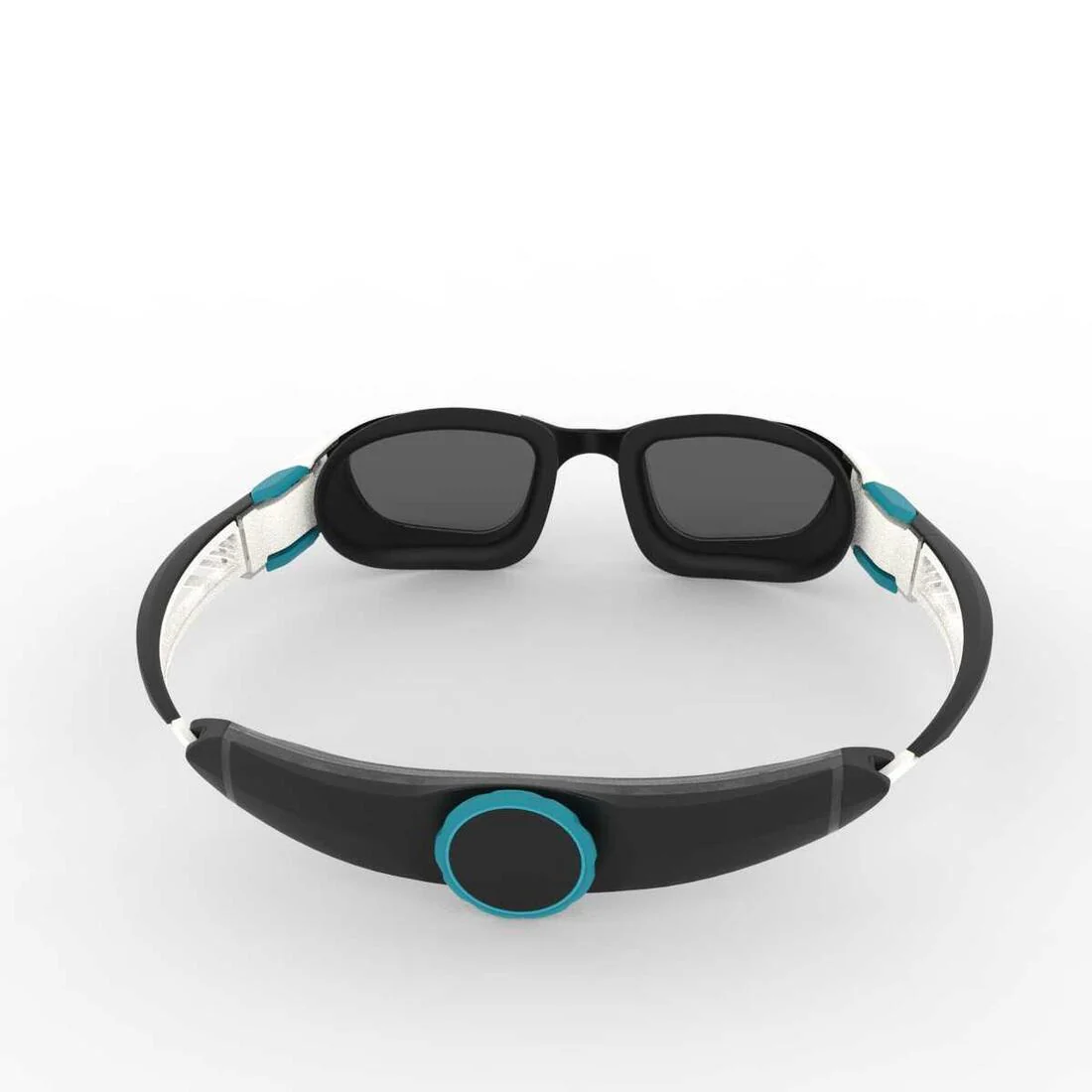 Swimming goggles - TURN Size S - Smoked Lenses - White/Black/Turquoise - Image 16