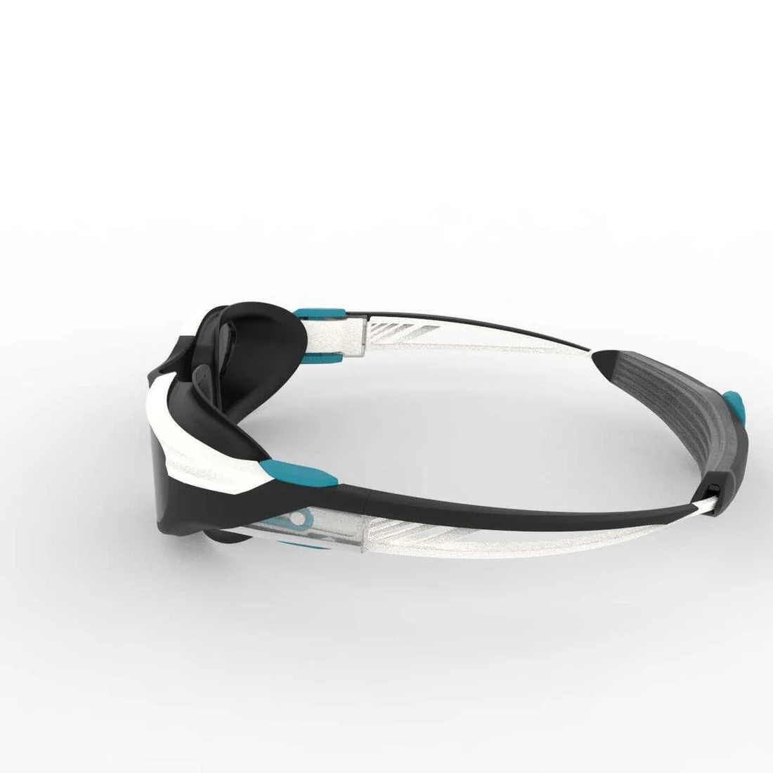 Swimming goggles - TURN Size S - Smoked Lenses - White/Black/Turquoise - Image 23