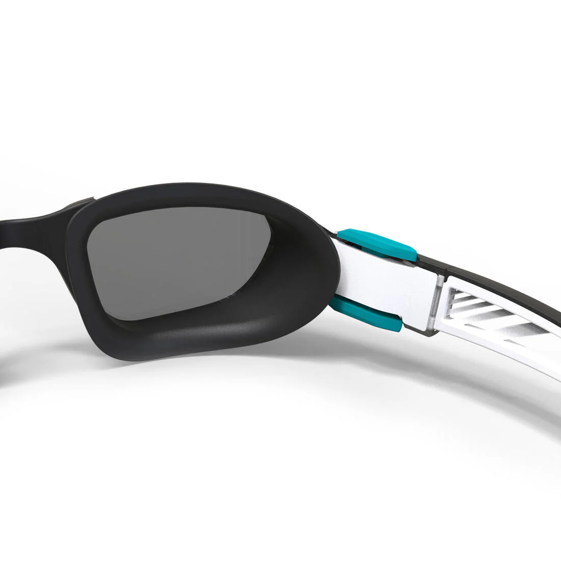 Swimming goggles - TURN Size S - Smoked Lenses - White/Black/Turquoise - Image 5