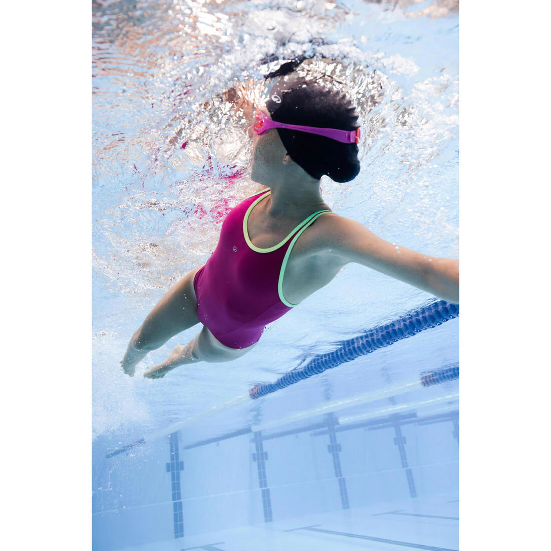 Swimming goggles XBASE - Clear lenses - Kids’ size - Image 22