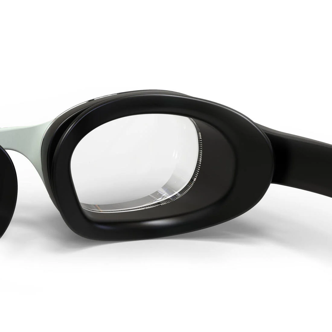 Swimming XBASE corrective goggles - Clear Lenses - Single size - Black - Image 5