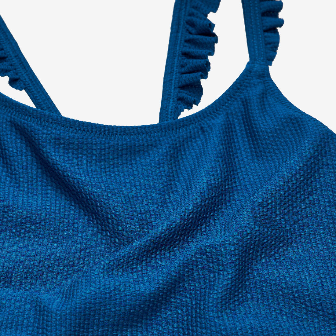 Teen girls’ 1-piece swimsuit, Lila cobe blue - Image 3