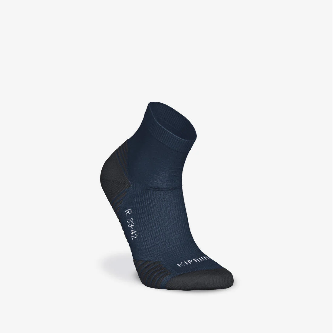 Thick Running Socks Mid Pack of 2 Pairs Run 500 - Image 10
