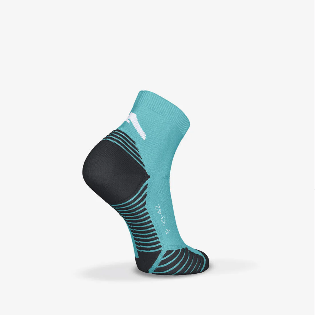 Thick Running Socks Mid Pack of 2 Pairs Run 500 - Image 15
