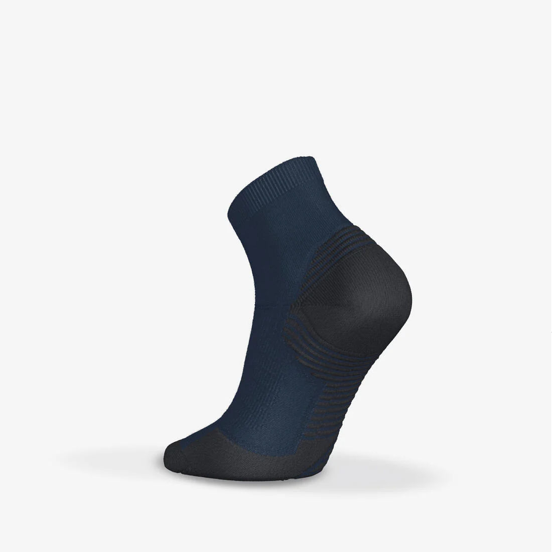 Thick Running Socks Mid Pack of 2 Pairs Run 500 - Image 18