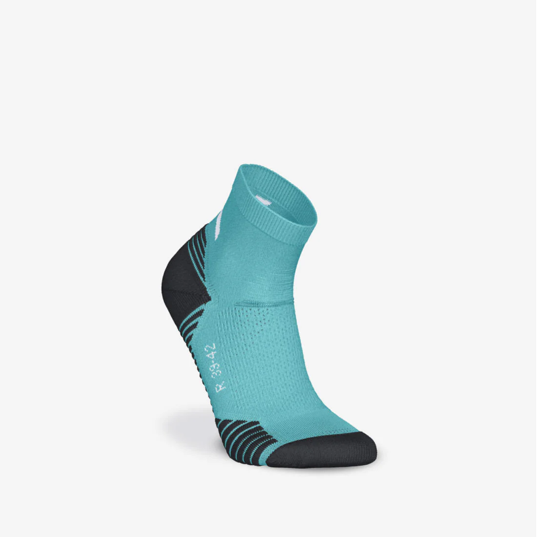Thick Running Socks Mid Pack of 2 Pairs Run 500 - Image 4