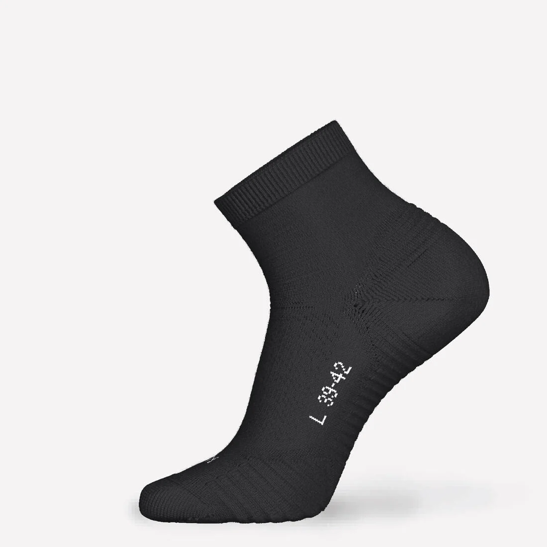 Thick Running Socks Mid Pack of 2 Pairs Run 500 - Image 9