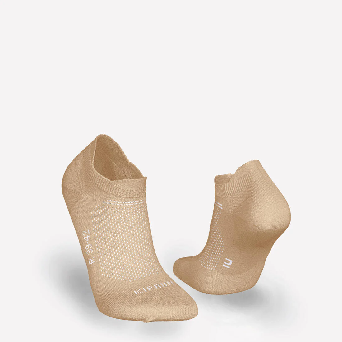 Thin Running Socks Invisible Pack of 2 Pairs Run 500 - Image 10