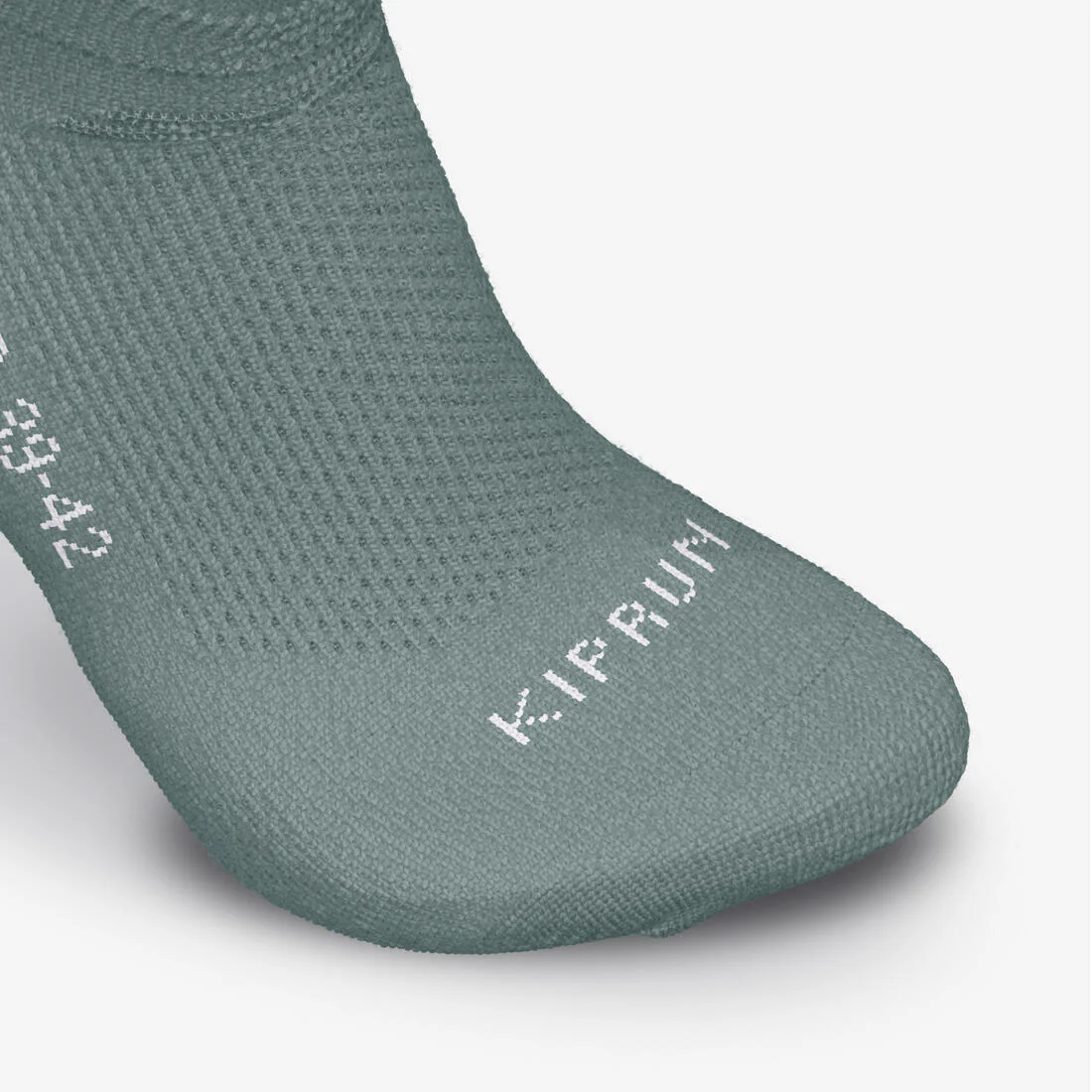 Thin Running Socks Invisible Pack of 2 Pairs Run 500 - Image 14