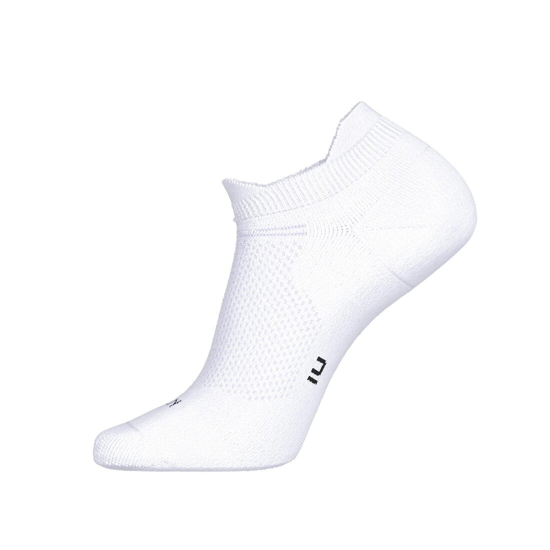 Thin Running Socks Invisible Pack of 2 Pairs Run 500 - Image 32