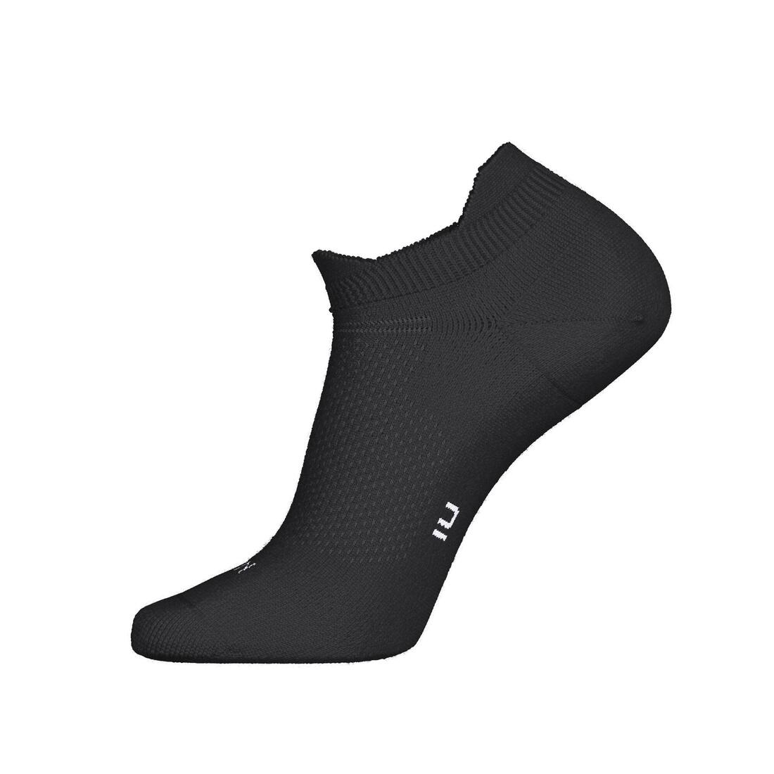 Thin Running Socks Invisible Pack of 2 Pairs Run 500 - Image 33