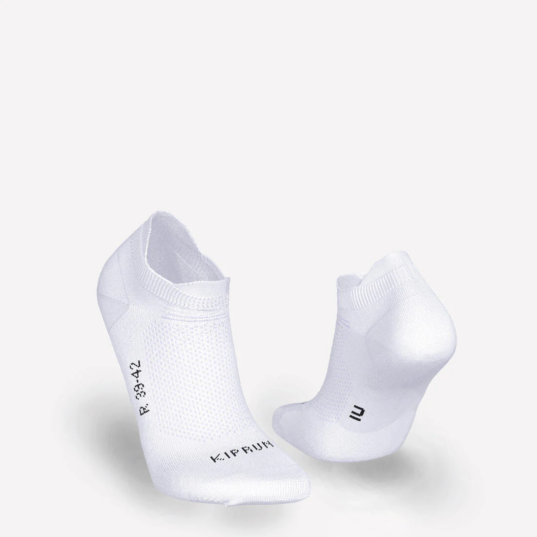 Thin Running Socks Invisible Pack of 2 Pairs Run 500 - Image 9