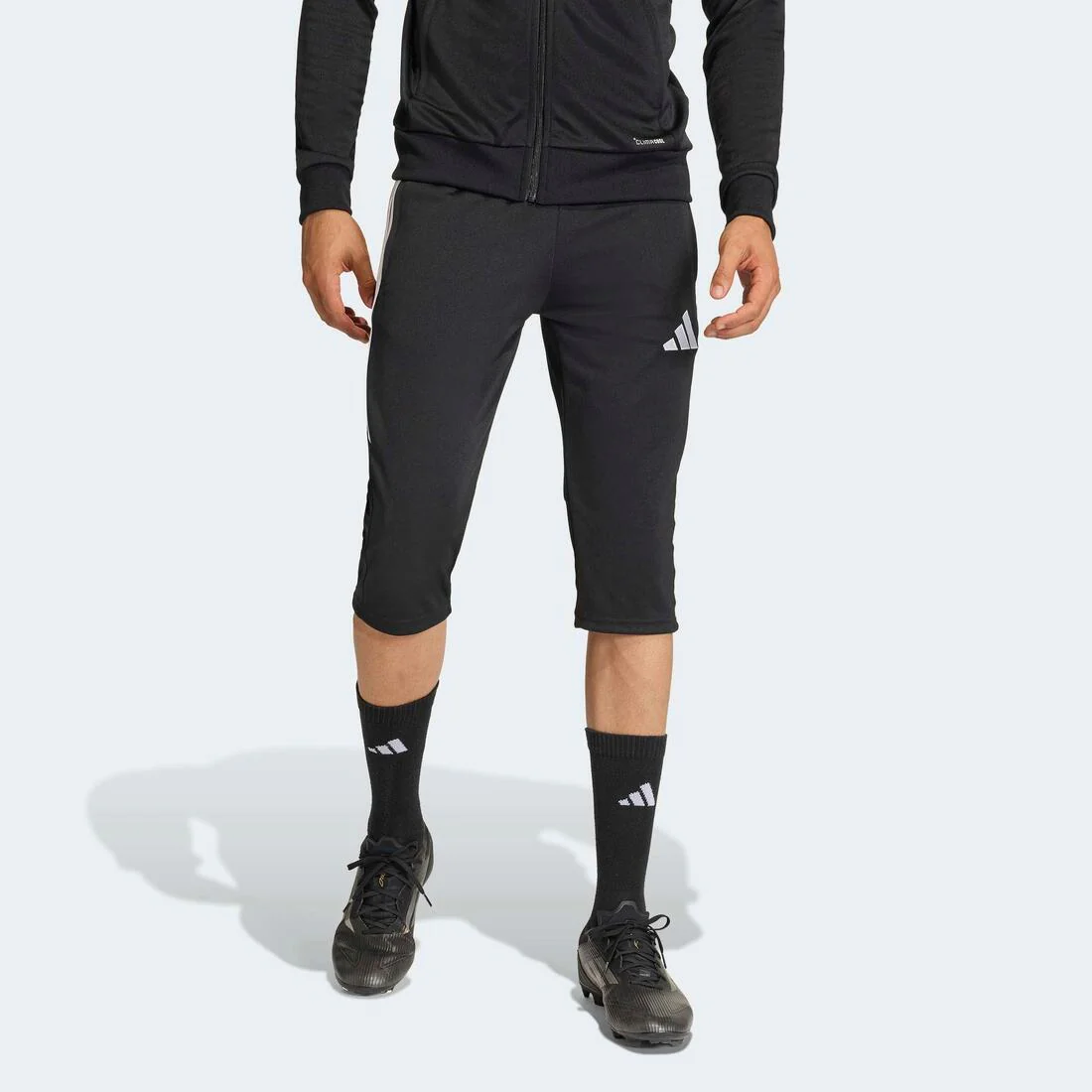 Tiro26 League Training 3/4 Tracksuit Bottoms, Black - Image 2