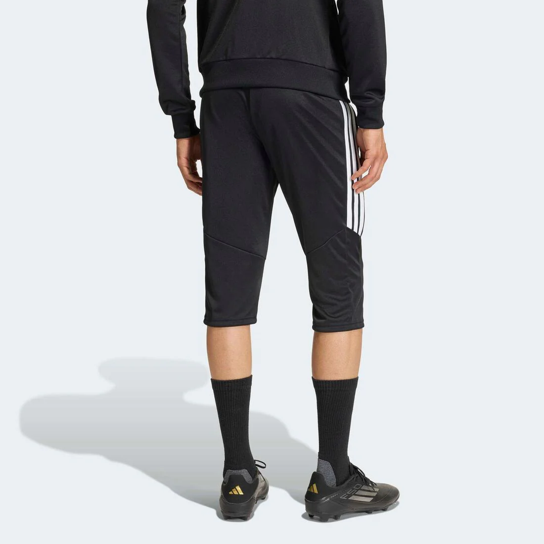 Tiro26 League Training 3/4 Tracksuit Bottoms, Black - Image 3