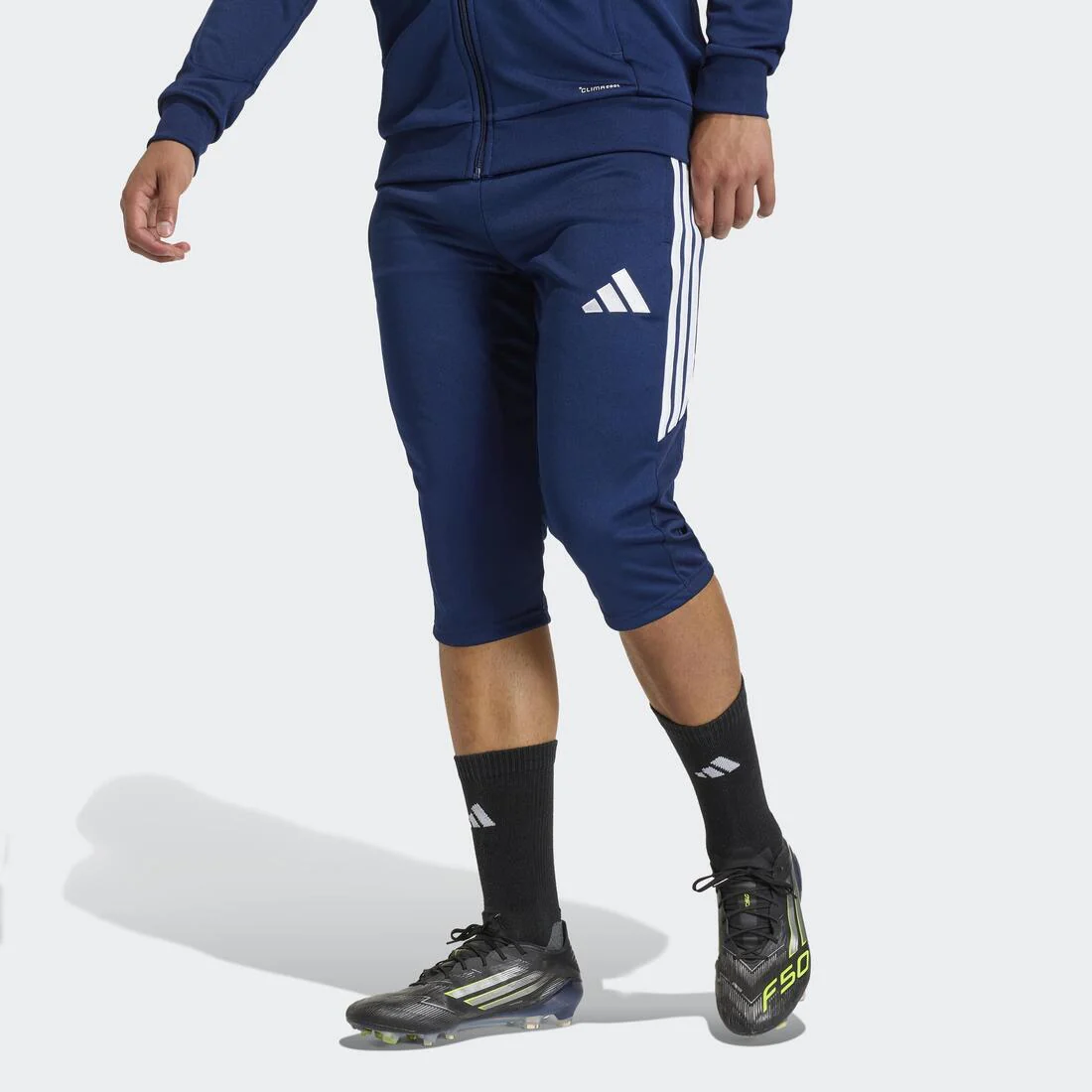 Tiro26 League Training 3/4 Tracksuit Bottoms, Blue - Image 2