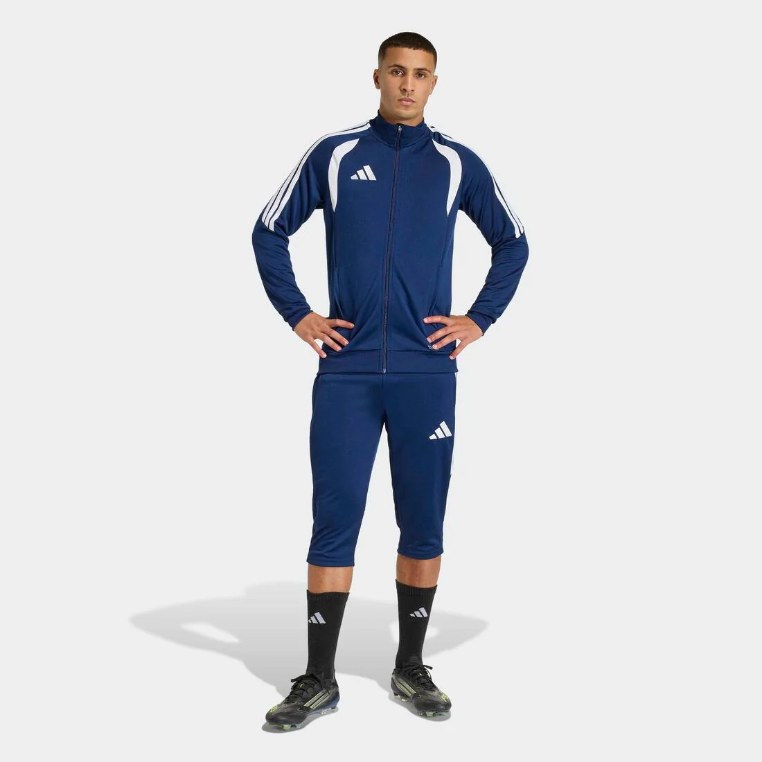 Tiro26 League Training 3/4 Tracksuit Bottoms, Blue - Image 5