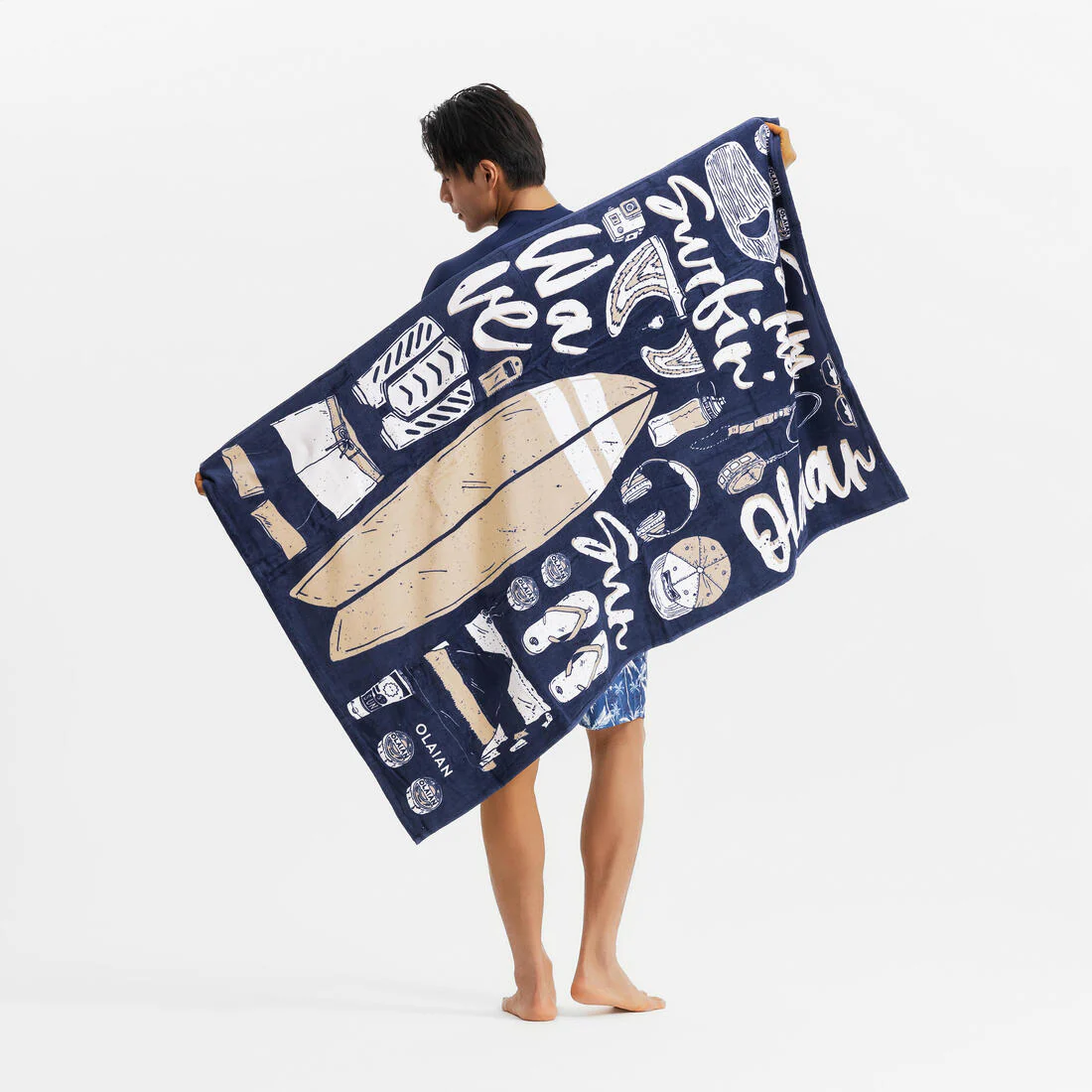 Towel l print bora 145x85 cm - Image 12