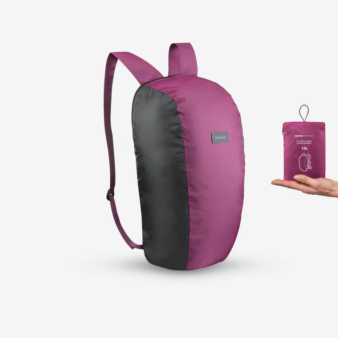 Travel 100 10L foldable pocket backpack - Image 4