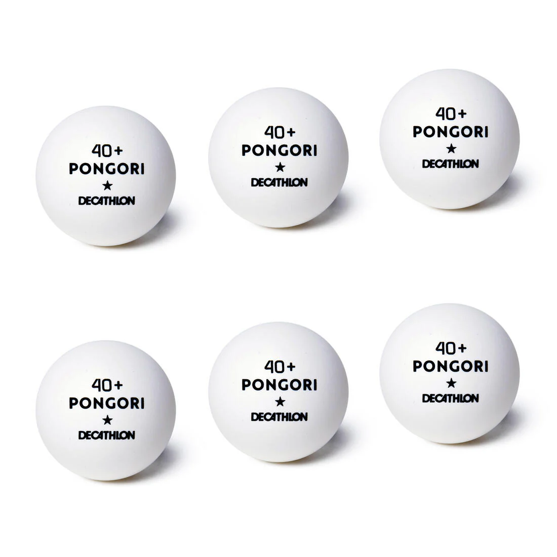 TTB 100 1* 40+ Table Tennis Balls 6-Pack