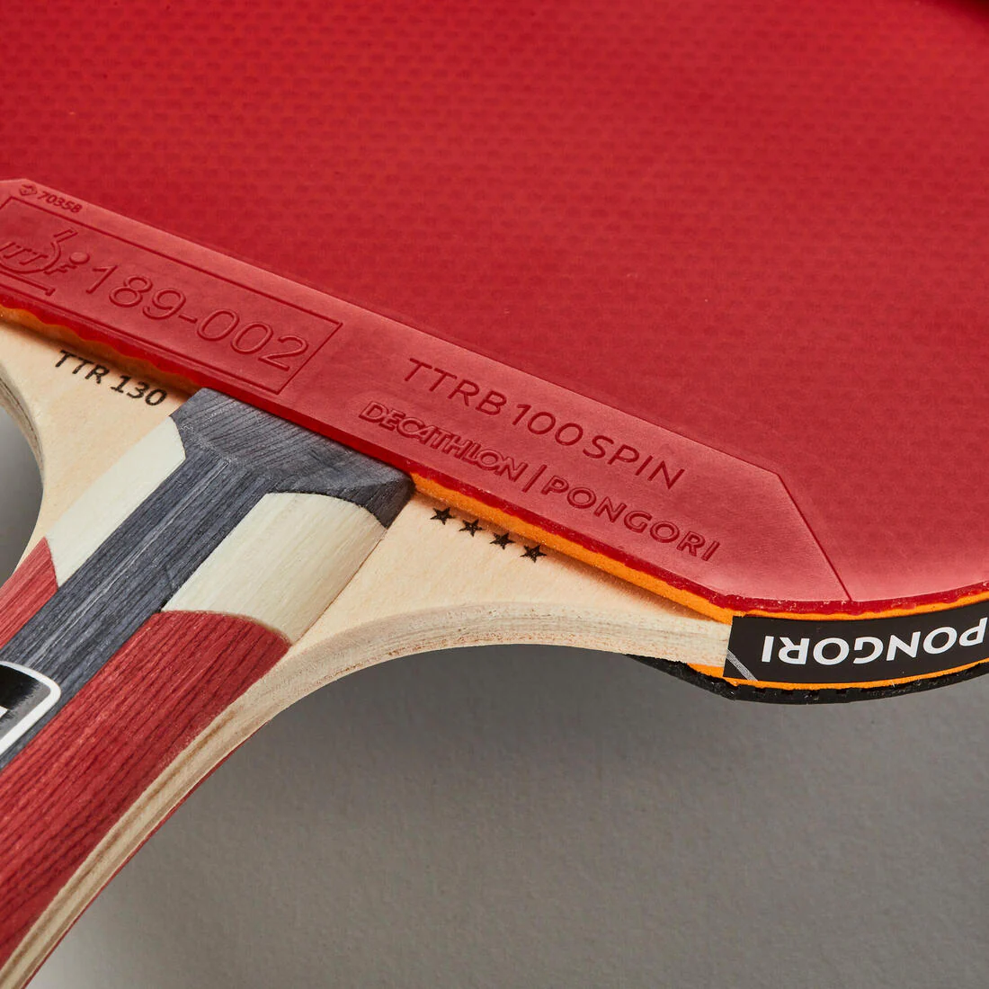 TTR 130 4* Spin Club and School Table Tennis Bat - Image 7