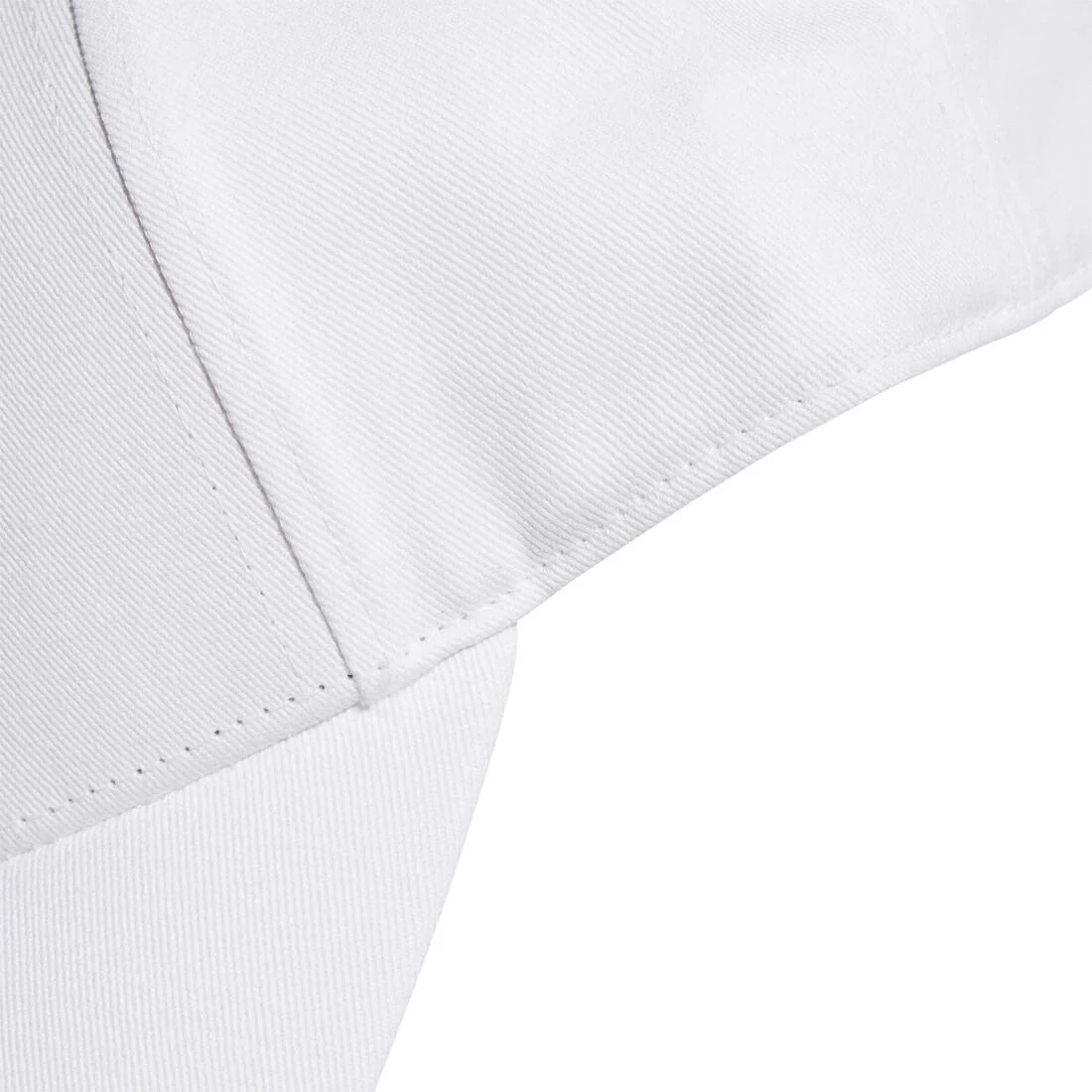 Unisex 3-Stripes Baseball Cap, White - Image 3