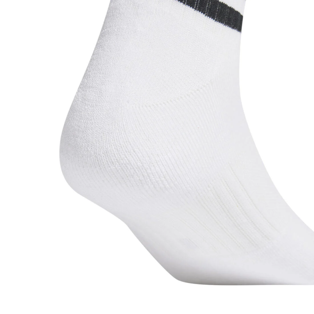 Unisex 3-Stripes Cushioned Sportswear Low-Cut Socks 3 Pairs - Image 4